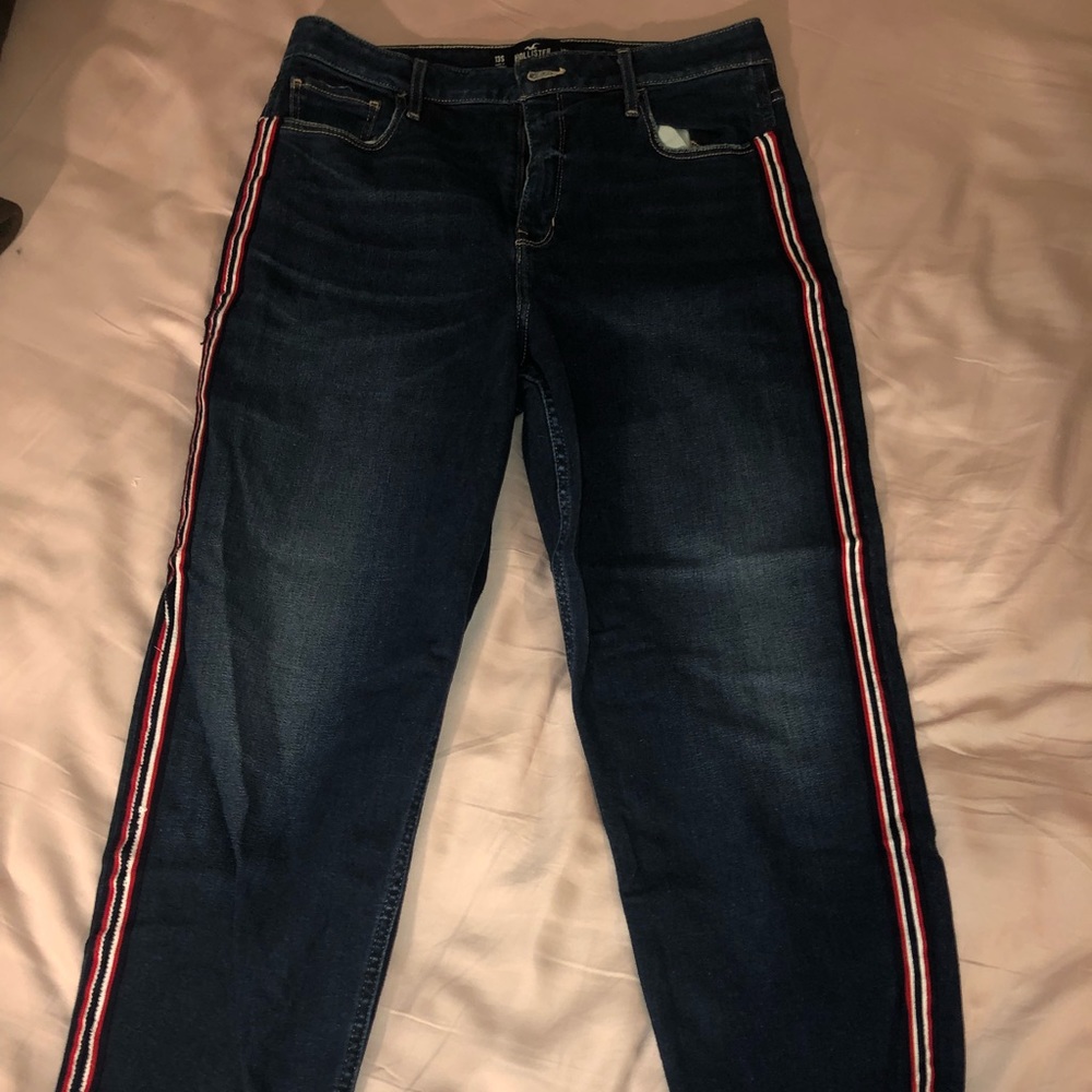 Hollister high waisted mom jeans